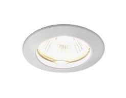 Светильник точечный встраиваемый Ambrella light 863A WH GU5.3 белый