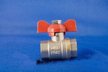 Кран шаровый ASTEK 354 NB гг бабочка 3/4"