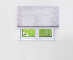 Штора римская Сапфир 60х160см, серый