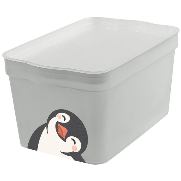 Ящик детский Lalababy Cute Penguin 2,3л 20,8х13,6х10,8см полипропилен