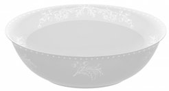 Салатник Domenik Tableware Spring Romance 1,45л 23х23х2,5см белый, фарфор
