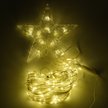 Электрогирлянда внешняя Звезда 35см+9нитейх3м 9х36LED IP44, теплый белый свет, 220V SYSDDB-1625191