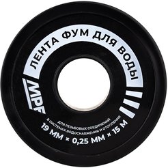 Лента ФУМ для воды MPF 19мм x0,25мм x15м