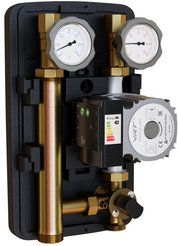 Группа быстрого монтажа с трехходовым смесительным клапаном, 1 1/2'' НР, без насоса VRT.1005.40