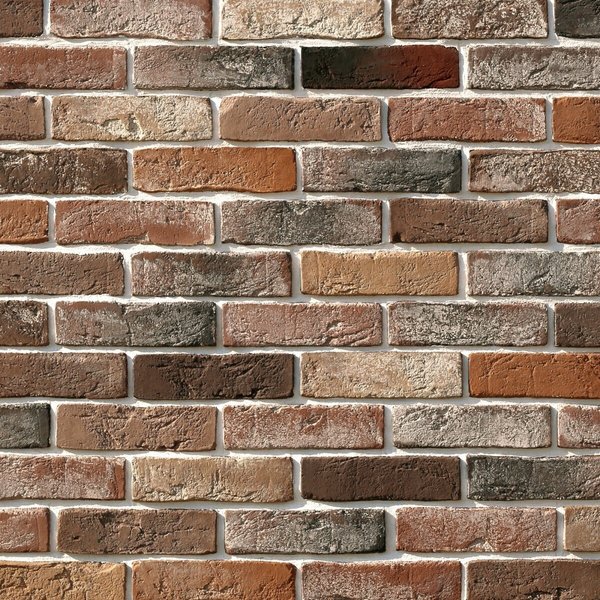 Плитка цементная декоративная Кирпич Лондон брик (1,16м2) микс 303-90 уп