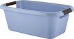 Таз Lica 30л прямоуг., с ручками, туманно-голубой, пластик Таз Lica 30л прямоуг., с ручками, туманно-голубой, пластик