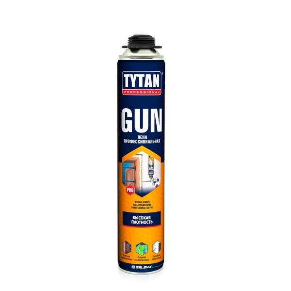 Пена монтажная профессиональная TYTAN Professional GUN (750мл) лето