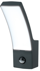 Светильник светодиодный уличный 12Вт с датчиком движения ULU-S71A-12W/4000K SENSOR IP65 BLACK