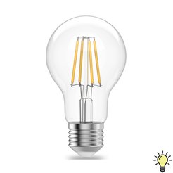 Лампа Gauss Filament Elementary А60 11W 910lm 2700К Е27 LED 1/10/50