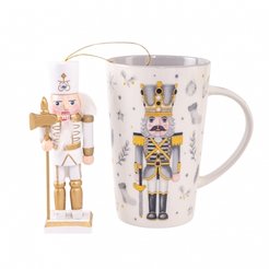 Набор подарочный Domenik Nutcracker toys кружка 380мл фарфор елочная игрушка дерево