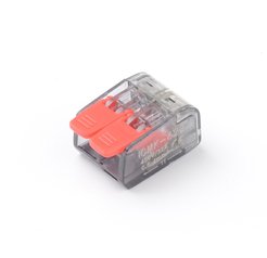 Клеммы монтажные с рычажком duwi 26612 9 СМК 223-412 2.5мм² 5шт прозрачные