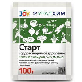 Удобрение водорастворимое СТАРТ JOY 100г 450497 купить с доставкой в ...