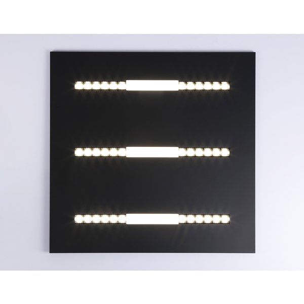 Панель светодиодная накладная в стиле техно Ambrella light DPS1071 BK черный 48W 4000K 175-265V IP20