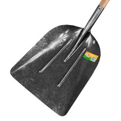 Ковш лопаты снегоуборочной Урожайная сотка 36х45см рельсовая сталь с ребрами жесткости