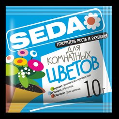 Ускоритель роста и развития SEDA для комнатных цветов 10г