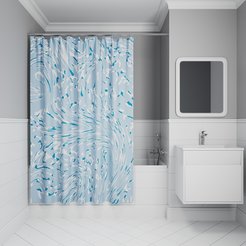 Штора для ванной IDDIS 200x180см BX02P18i11, полиэстер