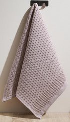 Полотенце вафельное 35х60 ТМ Fine Line стежка, тауп, 270 гр