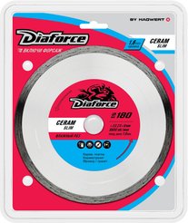Диск алмазный по керамике DIAFORCE CERAM SLIM 180x1,6х25.4/22.23мм тонкий влажный рез