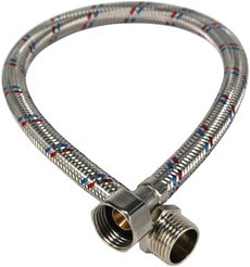 Подводка гибкая для воды Г/Ш 1/2" 80см NS,MP-У