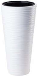 Кашпо круглое Sahara Slim d30 h56 V25л с технологическим горшком