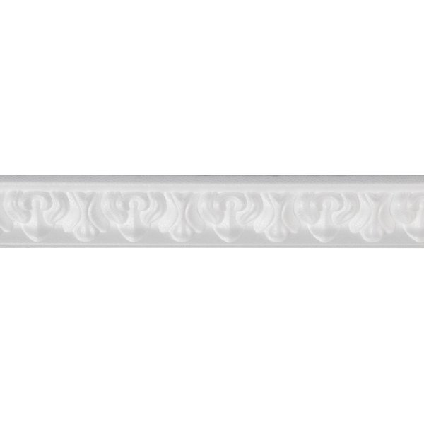 Плинтус потолочный 30х30х2000мм белый орнамент Солид 121/45 полистирол