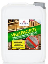 Антисептик трудновымываемый OLIMP Ультрасепт 5л
