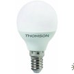Лампа светодиодная THOMSON 8Вт Е14 шар 3000К свет теплый