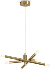 Светильник подвесной Freya FR6130PL-L18B Латунь LED 3000K 16Вт
