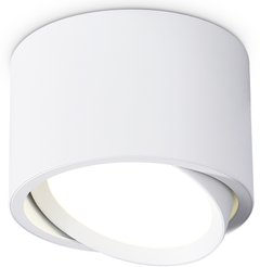 Светильник накладной поворотный TN6805 WH белый GX53 D100х65