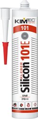 Герметик силиконовый универсальный 101Е KIM TEC серый (310мл)