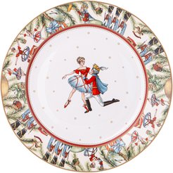 Тарелка обеденная Lefard Щелкунчик Балерина 27см фарфор