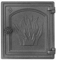 Дверка ВЕЗУВИЙ печная ДТ-4 (Антрацит)