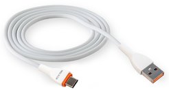 Кабель USB Type-C 3.1А белый 1м Walker