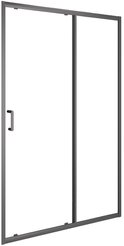 Дверь в нишу Orange E02-120TGG 120х190см профиль серый матовый