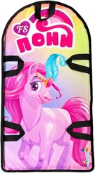 Ледянка прямоугольник двухместная 90х45см Волшебная лошадка принт Fani Sani/10