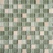Мозаика Tessare 29,8х29,8х0,6см стекло-мрамор микс серо-зеленый шт(KS229)