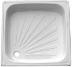 Поддон стальной эмал.700х700х080