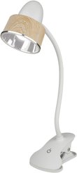 Светильник настольный светодиодный UNIEL TLD-557 Brown/350Lm/5500K/Dimmer белый 