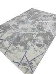 Ковер АМАЛЬФИ 01518B-C.GREY/L.BULE 2,0х2,9м
