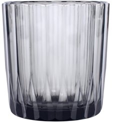Стакан низкий OSZ Мистерия Графит 250мл серый, стекло