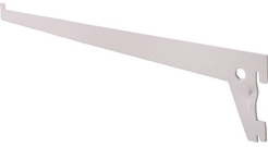 Скоба 1 паз 250мм 50кг, белая