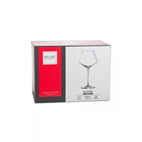 Набор бокалов д/красного вина Eclat Cristal d'Arques Ultime 420мл 6шт стекло