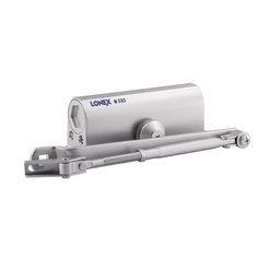 Доводчик Lonex 330 50-120кг серебро