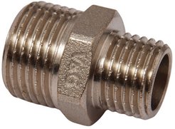 Ниппель латунный переходной V&G 1/4"х3/8"