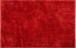 Коврик для ванной комнаты 50х80см Expressia красный, полиэстер