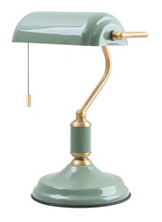 Светильник настольный ARTSTYLE HT-717GR зеленый/латунь/металлический 