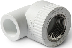 Угольник полипропиленовый комбинированный Pro Aqua d20x1/2" внутренняя резьба