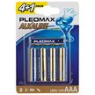 Батарейка алкалиновая Pleomax ААА/LR03-4+1BL 5шт