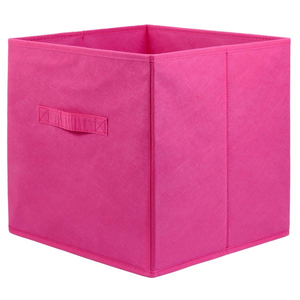 Короб д/хранения Qually 31х31х31см розовый