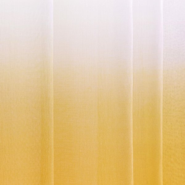 Тюль Narassvete на шторной ленте 250х260см белый желтый